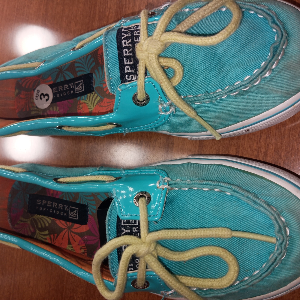 Sperry Top-Sider Teal Boat Shoes
